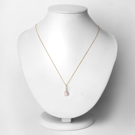 Ethiopian Opal Round Pendant