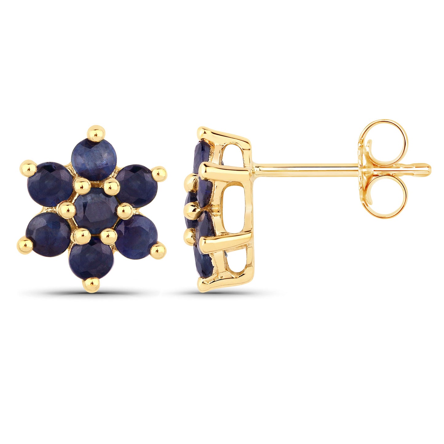 Blue Sapphire Earrings